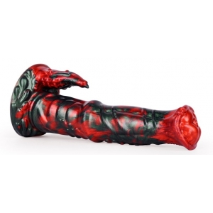 Gode Fantasy IKTORIX 20 x 5cm Noir et Rouge
