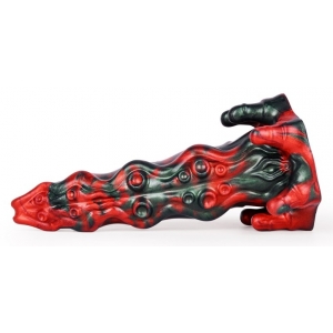 Gode Fantasy HORTARIX 19 x 5.5cm Noir et Rouge