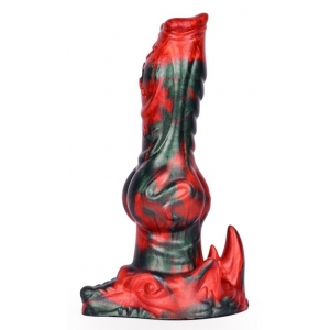 Gode Fantasy AKORIX 17 x 6cm Noir et Rouge