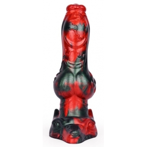Gode Fantasy AKORIX 17 x 6cm Noir et Rouge