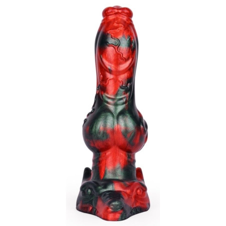 Gode Fantasy AKORIX 17 x 6cm Noir et Rouge