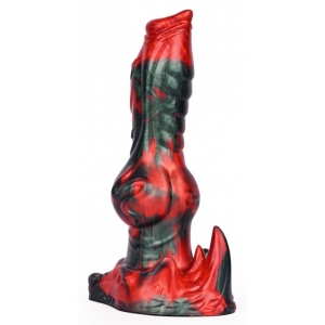 Gode Fantasy AKORIX 17 x 6cm Noir et Rouge