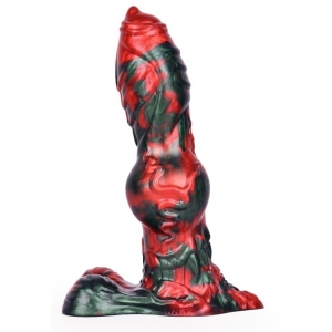 Gode Fantasy CALIORIX 20.5 x 7cm Noir et Rouge
