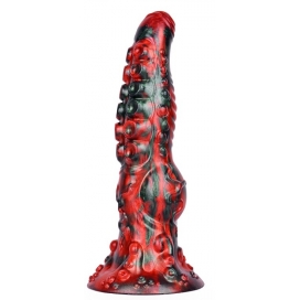 Gode Fantasy GAKARIX 20 x 5.5cm Noir et Rouge Mat 2