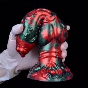 Gode Fantasy FLORIX 20 x 7cm Noir et Rouge