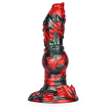 Gode Fantasy FLORIX 20 x 7cm Noir et Rouge