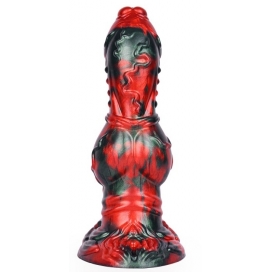 Gode Fantasy FLORIX 20 x 7cm Noir et Rouge 2