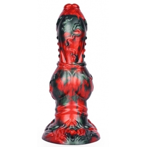 Gode Fantasy FLORIX 20 x 7cm Noir et Rouge