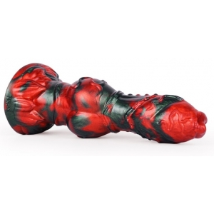 Gode Fantasy FLORIX 20 x 7cm Noir et Rouge