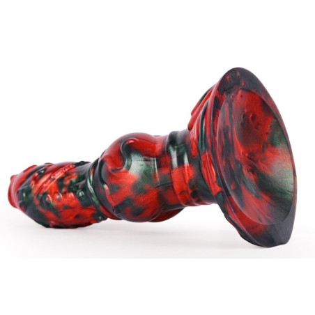 Gode Fantasy FLORIX 20 x 7cm Noir et Rouge