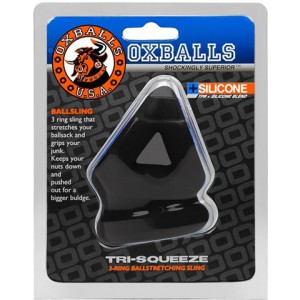 Ballstretcher Oxballs noir Tri Squeeze Innovant et original