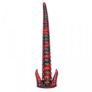 Gode Fantasy DOTURIX 40 x 5cm Noir et Rouge