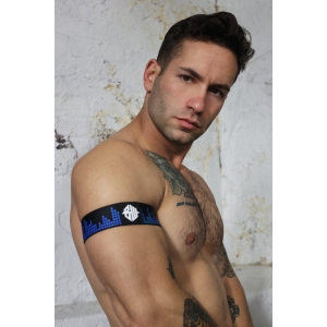 Brassards EQUALIZER Noirs et bleus de Breedwell