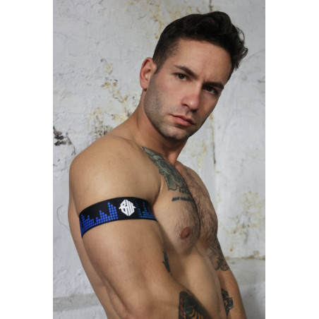 Brassards EQUALIZER Noirs et bleus de Breedwell