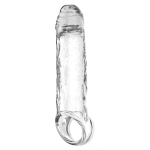 Gaine de pénis MINI UNCUT Transparente de 13 x 4 cm