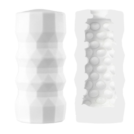 Masturbateur souple PYRAL Surface perlée de 14 cm