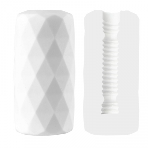 Masturbateur souple DIAMAL Surface striée 14cm