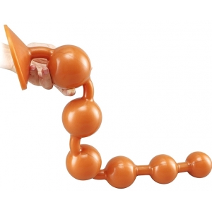 Boules anales Silicone SOMASS XL Orange de 58 cm