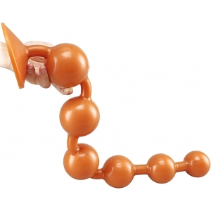 Boules anales Silicone SOMASS L Orange de 48 cm