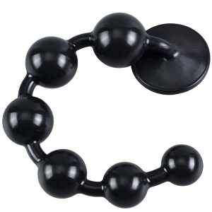 Boules anales Silicone SOMASS XL Noires 58 cm 