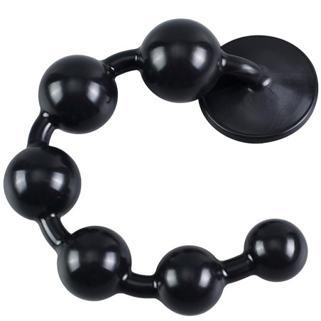 Boules anales Silicone SOMASS XL Noires 58 cm 