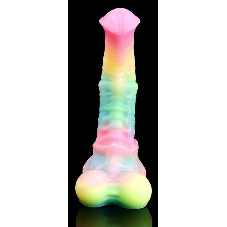 Gode Horse Phosphorescent KYMERA M 22 x 7cm Multicolore