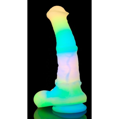 Gode Horse Phosphorescent KYMERA M 22 x 7cm Multicolore