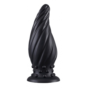 Plug Silicone SPIRAL PIK XL 21 x 8 cm Noir