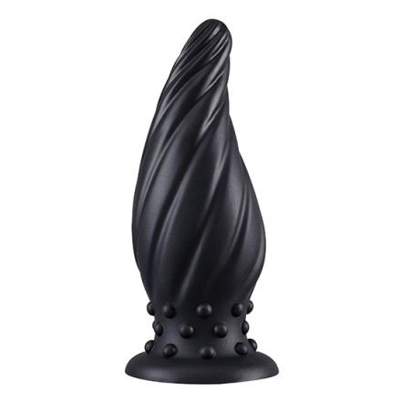 Plug Silicone SPIRAL PIK XL 21 x 8 cm Noir