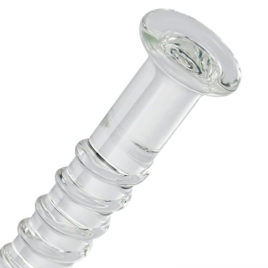 Gode en Verre ROLLED L 18 x 3.2cm Transparent