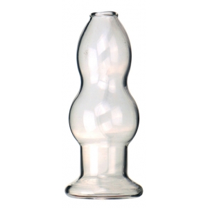 Plug creux en verre HOLL'EAU S de 9.5 x 4 cm