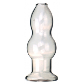 Plug creux en verre HOLL'EAU M de 10 x 4.5 cm 2
