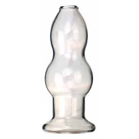 Plug creux en verre HOLL'EAU L de 12 x 5 cm 2