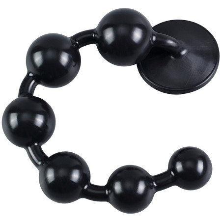 Boules anales en silicone SOMASS L Noires de 48 cm