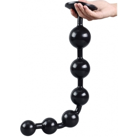 Boules anales en silicone SOMASS L Noires de 48 cm 2