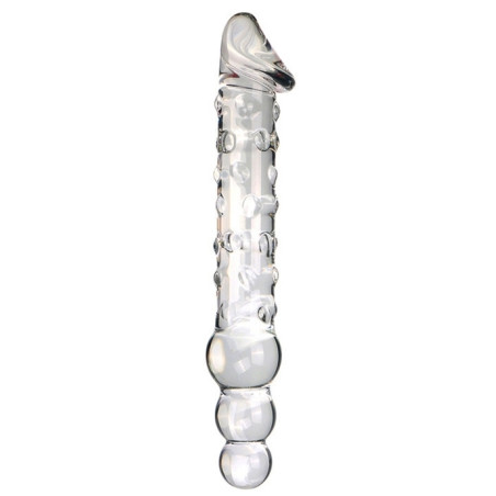 Gode en Verre THREEBALL S 24.5 x 4cm Transparent