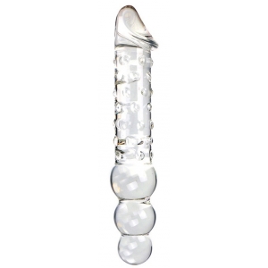 Gode en Verre THREEBALL L 29 x 5cm Transparent