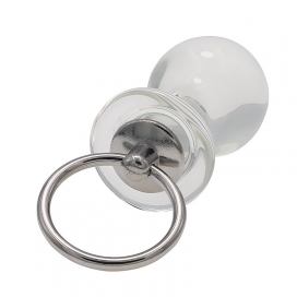 Plug en verre ROUNDY GLASS S 8 x 3.5 cm 2
