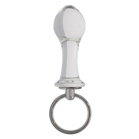 Plug en verre ROUNDY GLASS S 8 x 3.5 cm