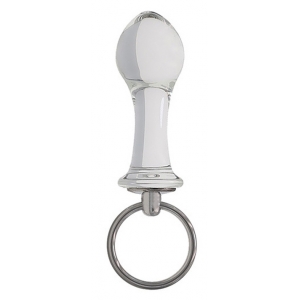 Plug en verre ROUNDY GLASS S 8 x 3.5cm