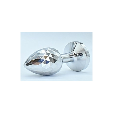 Plug Bijou IKONIK DIAMOND S 6 x 2.7cm Argent