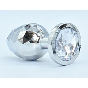 Plug Bijou IKONIK DIAMOND S 6 x 2.7cm Argent
