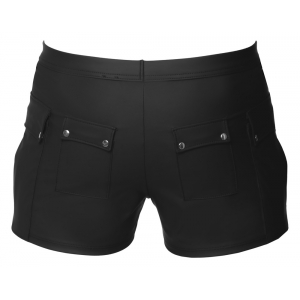 Short avec des poches JUNIO Noir de SvenJoyment