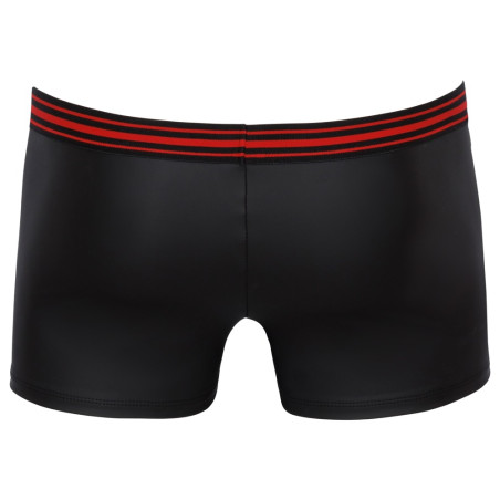 Boxer avec zip TILLIO noir et rouge de SvenJoyMent