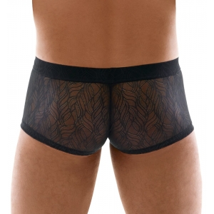 Boxer sexy avec des boutons TUNIO Noir de SvenJoyMent