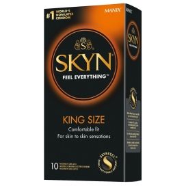 Préservatifs sans latex KING SIZE 56 mm de Manix | Boîte de 10