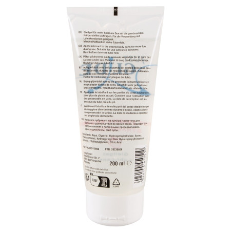 Lubrifiant Aromatisé FRAISE Just Glide 200ml Grand