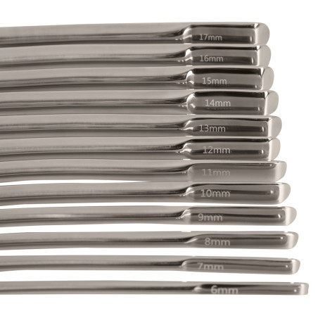 Kit de 14 Tiges d'urètre DILATOR PROGRESS - 4 à 17 mm