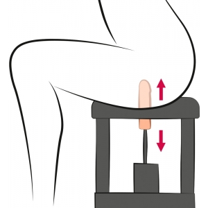 Siège avec gode SIT-ON CLIMAXER de The Banger
