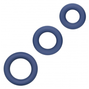 Lot de 3 Cockrings LINK UP Bleus
